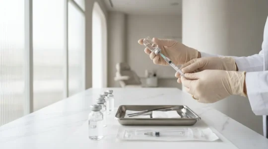 Trattamento di biostimolazione cutanea per pelle luminosa e ringiovanita