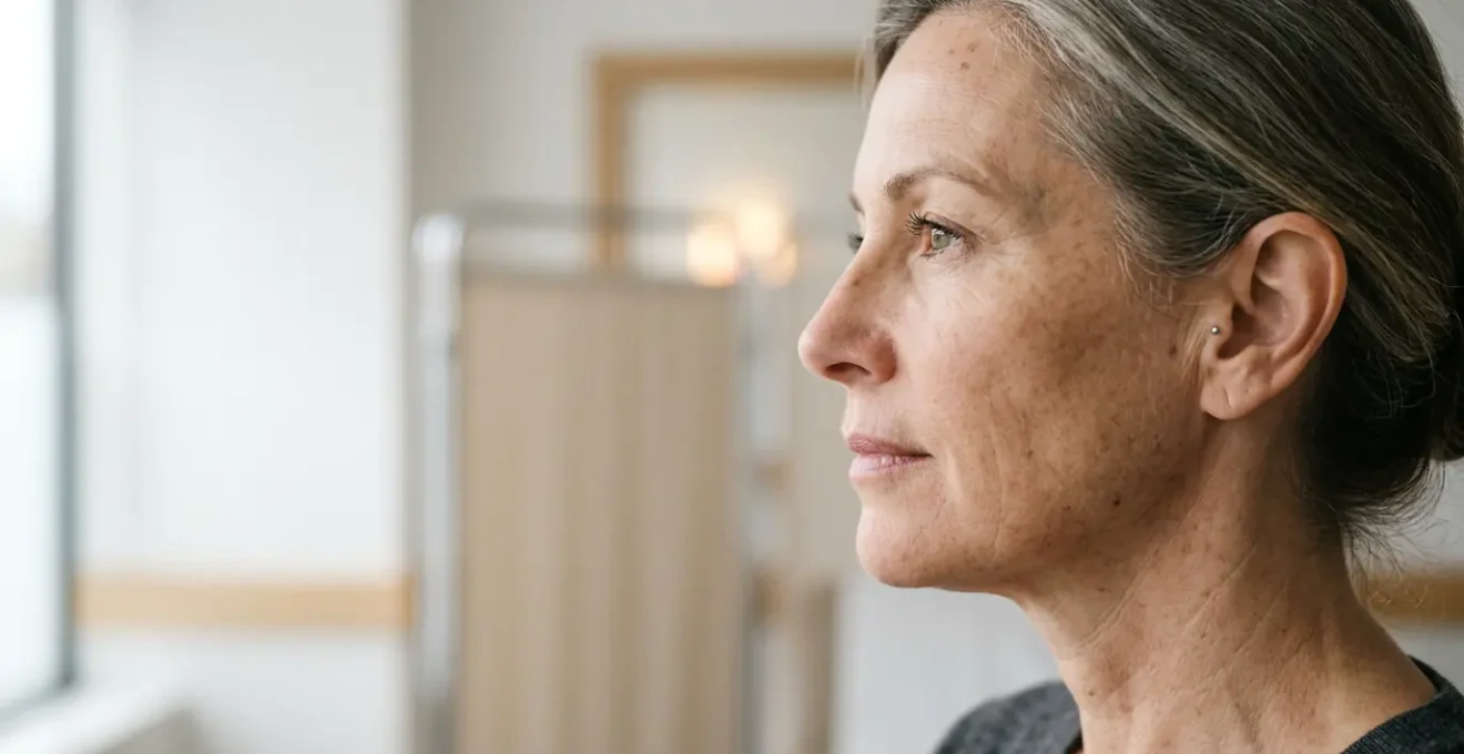 Trattamento laser o luce pulsata IPL per macchie solari sul viso