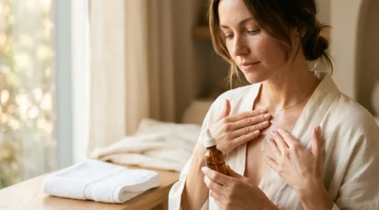 Trattamento professionale per il ringiovanimento cutaneo dopo i danni solari estivi su viso e décolleté