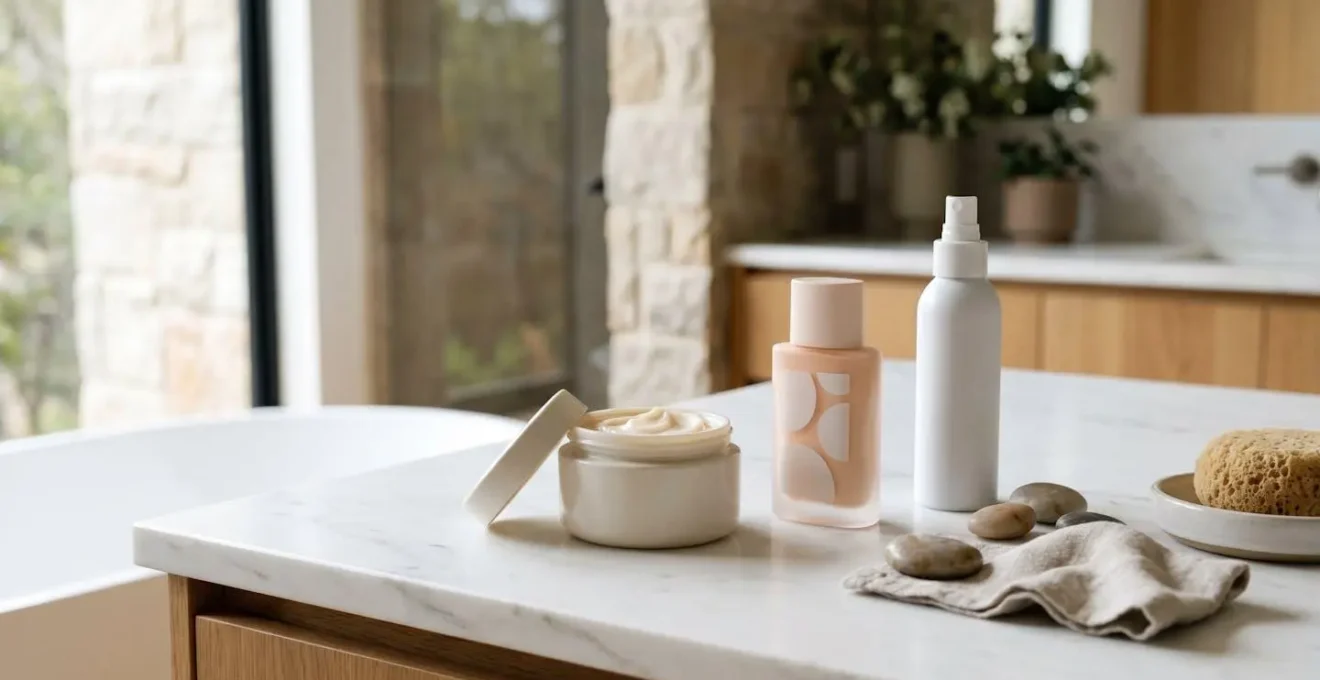 Prodotti essenziali per la cura della pelle dopo peeling chimico con protezione solare